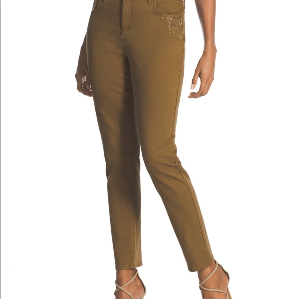 Chico’s so slimming embellished pocket ankle pants